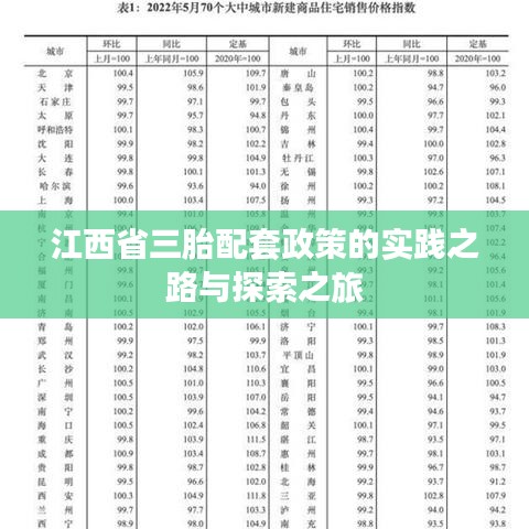 江西省三胎配套政策的實踐之路與探索之旅