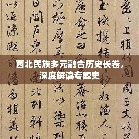 西北民族多元融合歷史長卷，深度解讀專題史