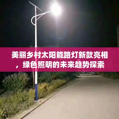 美麗鄉(xiāng)村太陽(yáng)能路燈新款亮相，綠色照明的未來(lái)趨勢(shì)探索