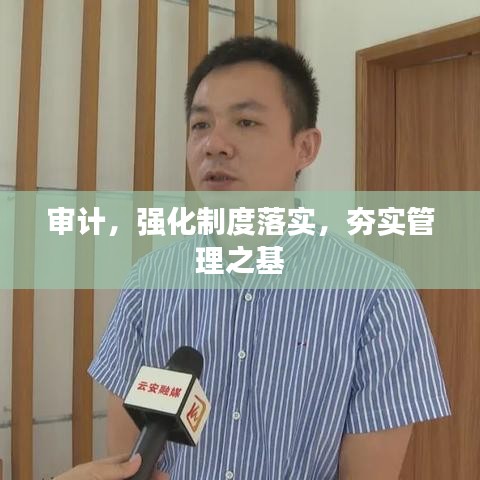 審計，強化制度落實，夯實管理之基