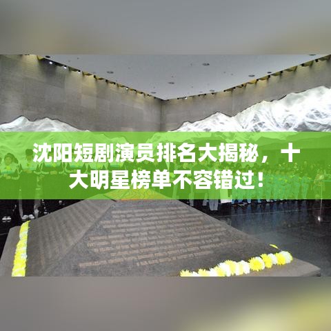 沈陽短劇演員排名大揭秘，十大明星榜單不容錯(cuò)過！