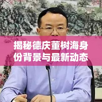 揭秘德慶董樹海身份背景與最新動態(tài)資訊曝光