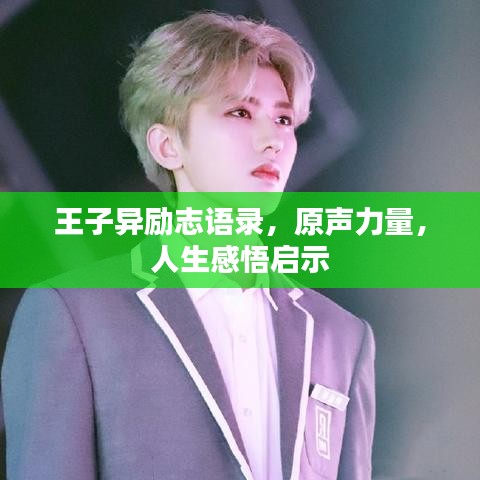 王子異勵(lì)志語(yǔ)錄，原聲力量，人生感悟啟示